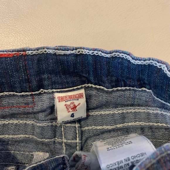 True religion toddler girls size 4 jeans - Picture 5 of 7